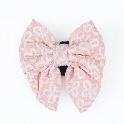 Blush Blossom Premium Bow Tie