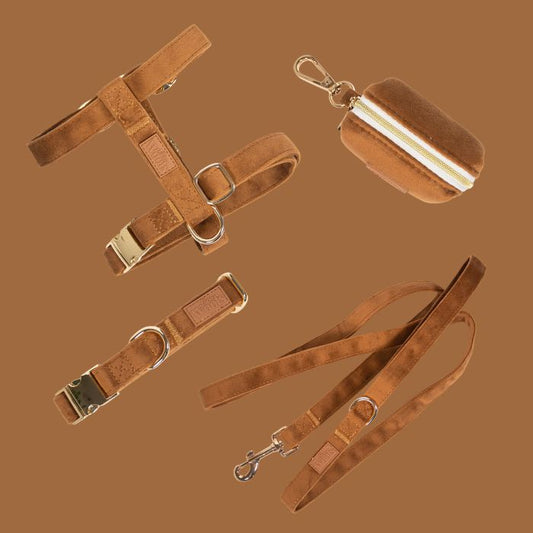 Komplet "Na sprehod" Caramel