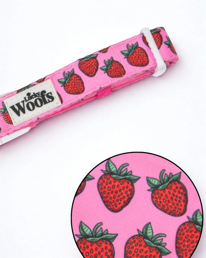 Nastavljiva Ovratnica Strawberry Bliss