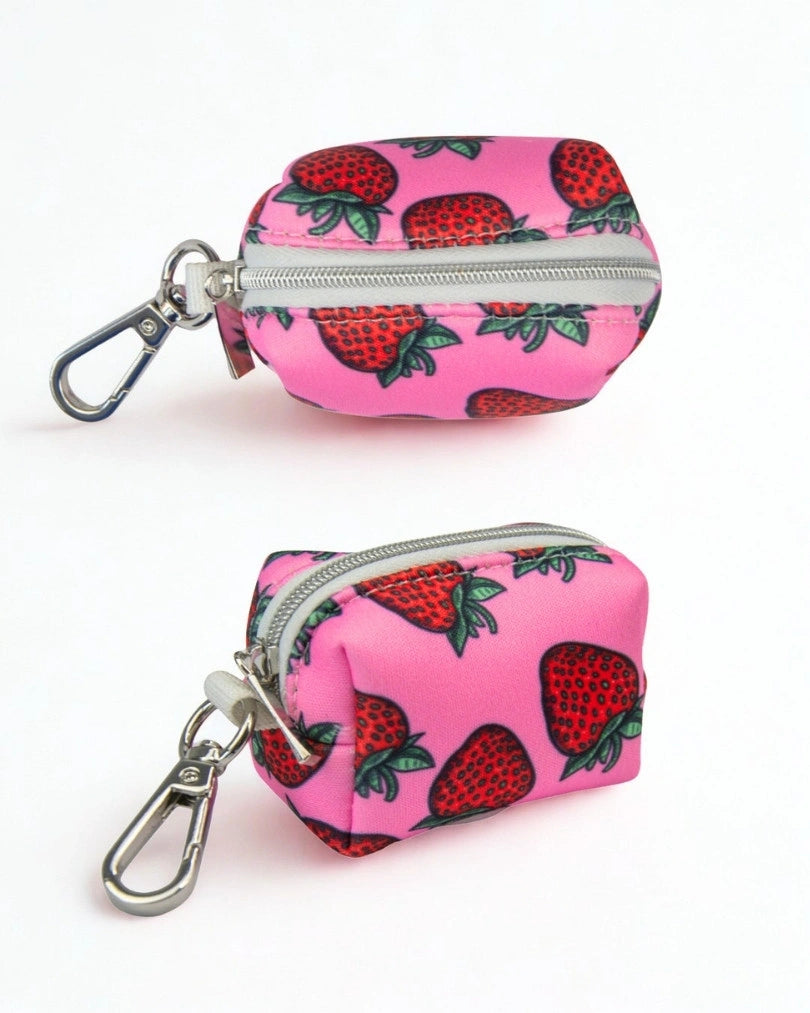 Torbica za Vrečke Strawberry Bliss