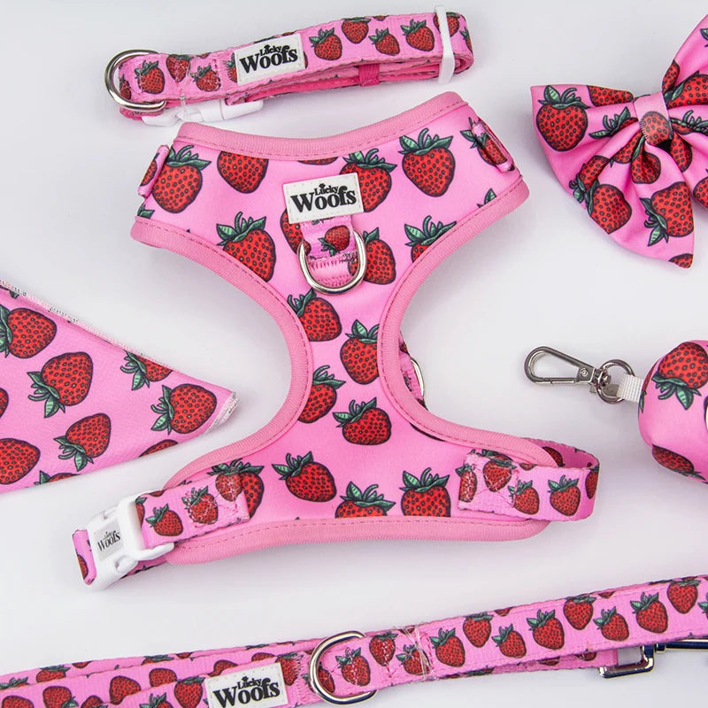 Strawberry Bliss Adjustable Harness